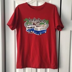 Men’s Adidas Red Go-To Tee size MED